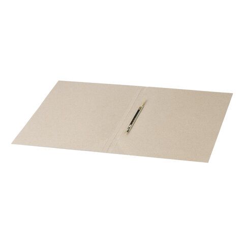 Скоросшиватель картон белый BRAUBERG Standard гарант. пл. 300г/кв.м. на 200 листов 1/200