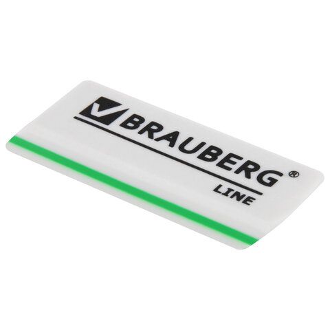 Ластик 57х18х8мм термопластичная резина скошенные края Partner BRAUBERG 1/40/960