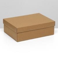 Подарочная коробка 21х15х7см Крафт 5/250