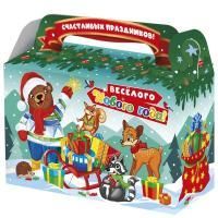 НГ Коробка до 0,5кг 175х70х105 Санки 1/300