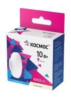 Лампа плоская GX53 10W 3000K 220V Космос 1/10/100
