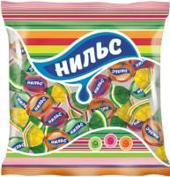 Продукты, Яшкино Карамель Нильс жеват.со вк. вишн, апел, зел.ябл. 500г 1/1 