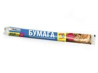Пергамент для выпечки (38смх7м) силикон коричневый Paterra 1/25