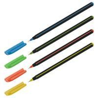 Ручка шариковая синяя 0,7мм Luxor Stick Soft Touch 1/12/144